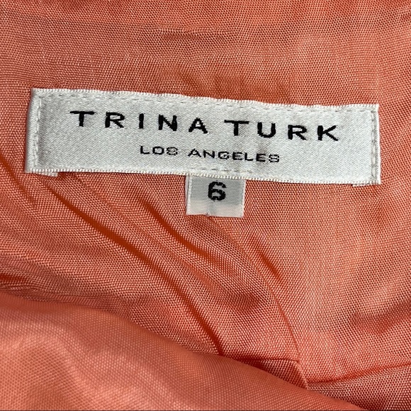 Trina Turk Raw Silk Skirt Set Size 6/8 - Picture 13 of 16